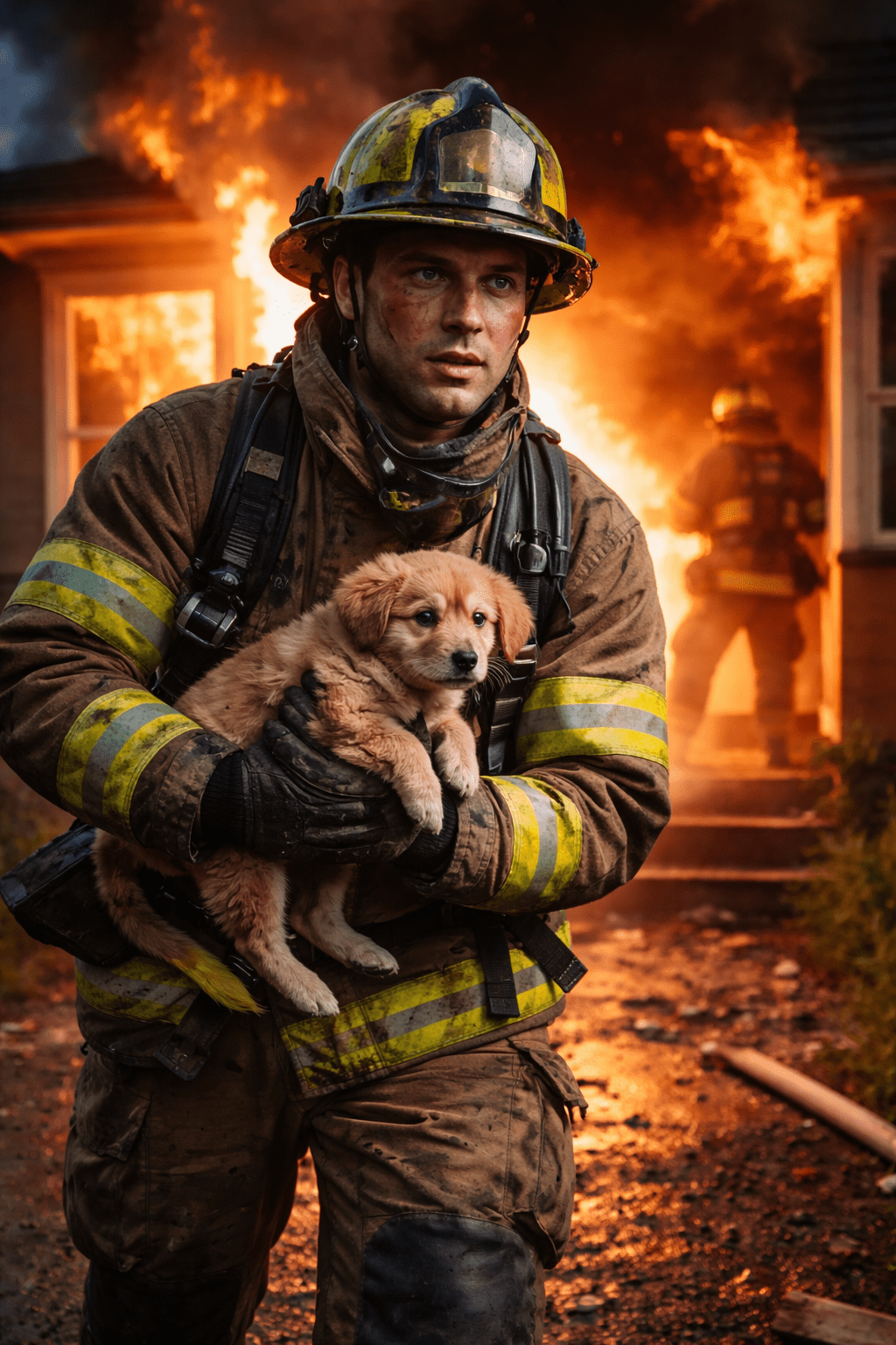 A Firefighter Heard a Cry Inside a Burning House — What He Found Changed&nbsp;Everything