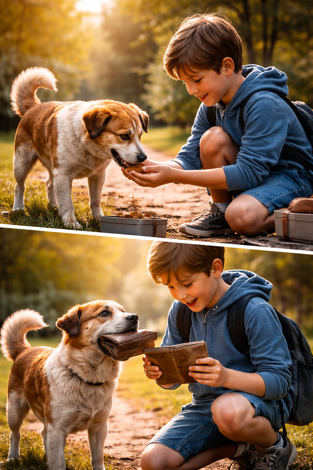 A Little Boy Fed a Stray Dog Every Day — One Day the Dog Brought Him Something&nbsp;Unexpected