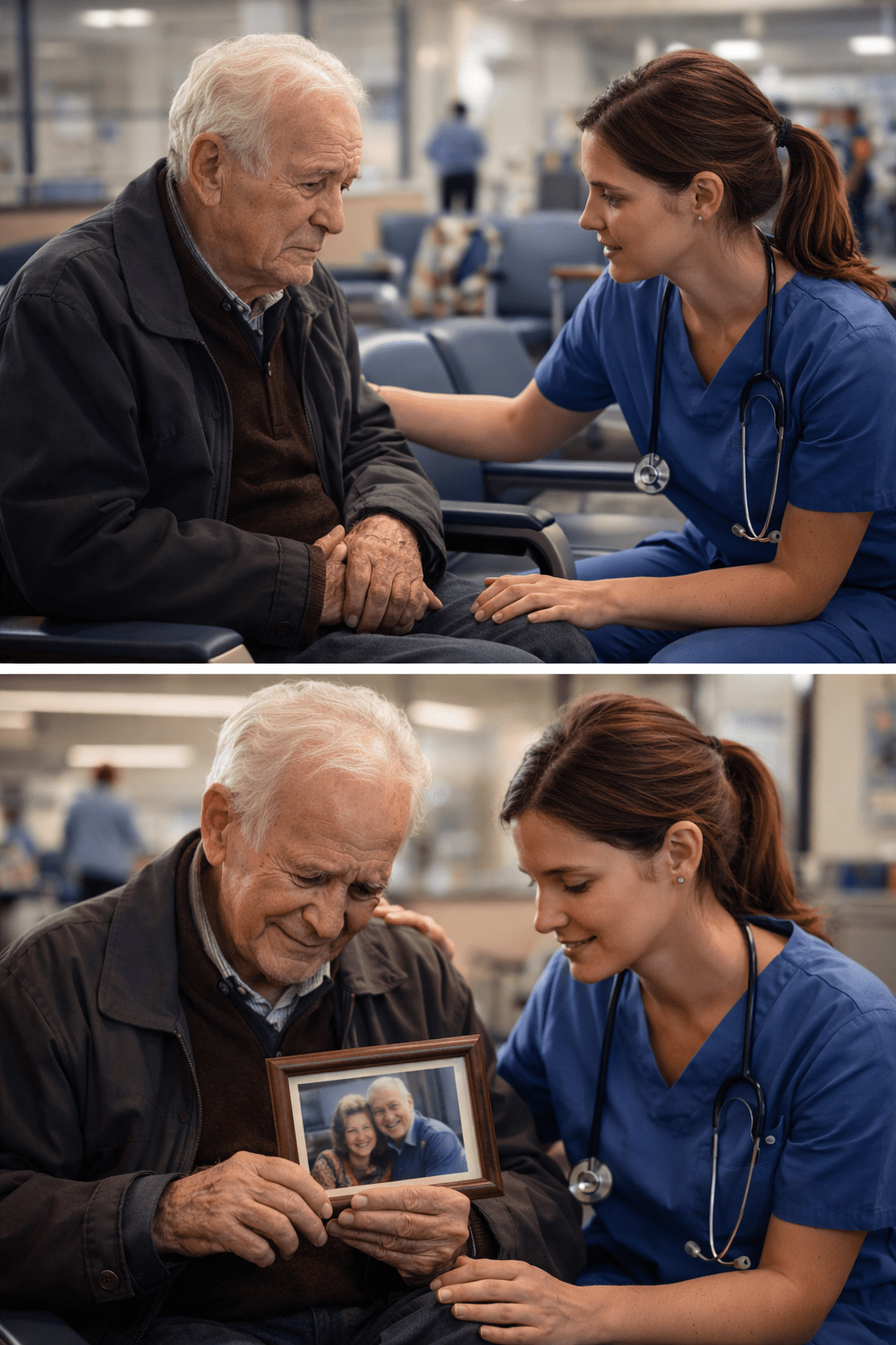 A Nurse Noticed an Elderly Man Visiting the Hospital Every Day — The Reason Brought Everyone to&nbsp;Tears