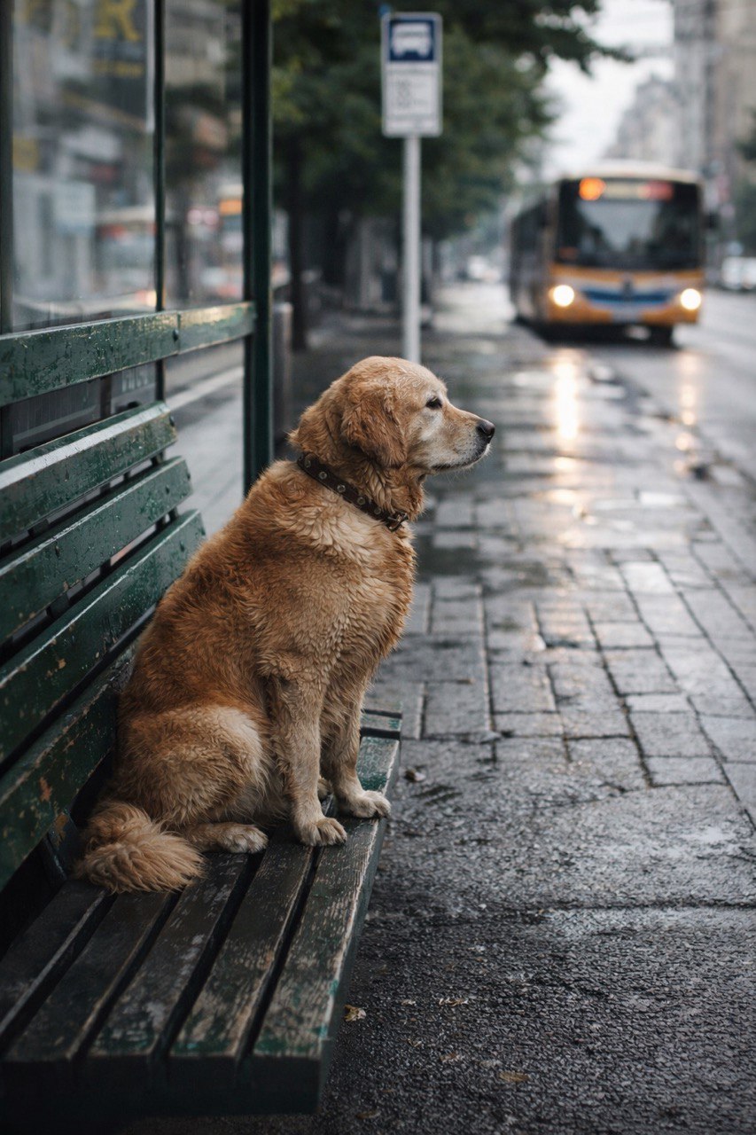A Dog Waited at the Same Bus Stop Every&nbsp;Day