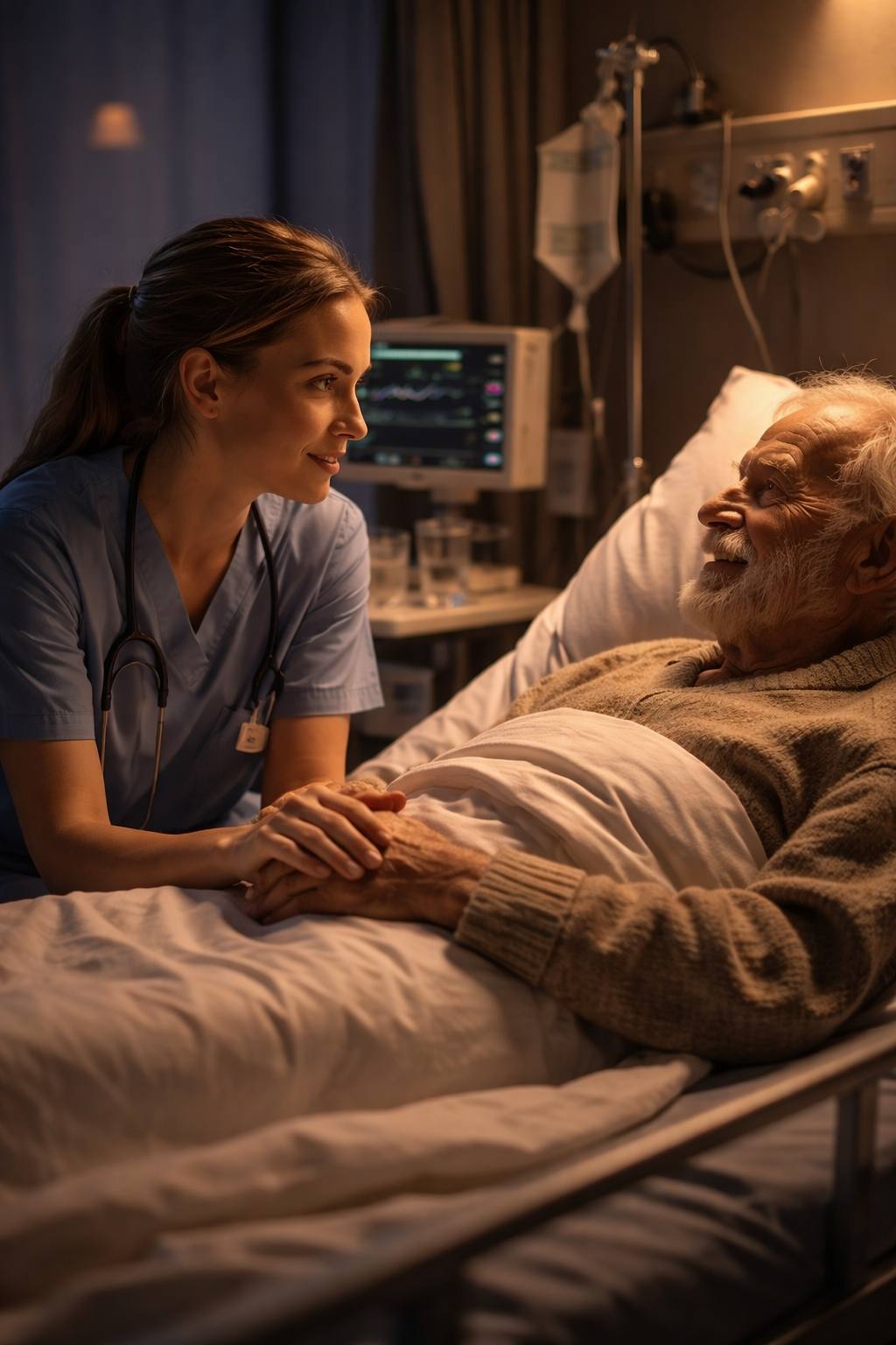A Nurse Stayed After Her Shift for One&nbsp;Patient