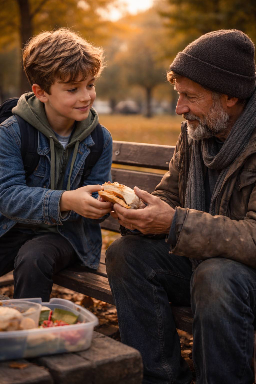 The Boy Who Shared His&nbsp;Lunch
